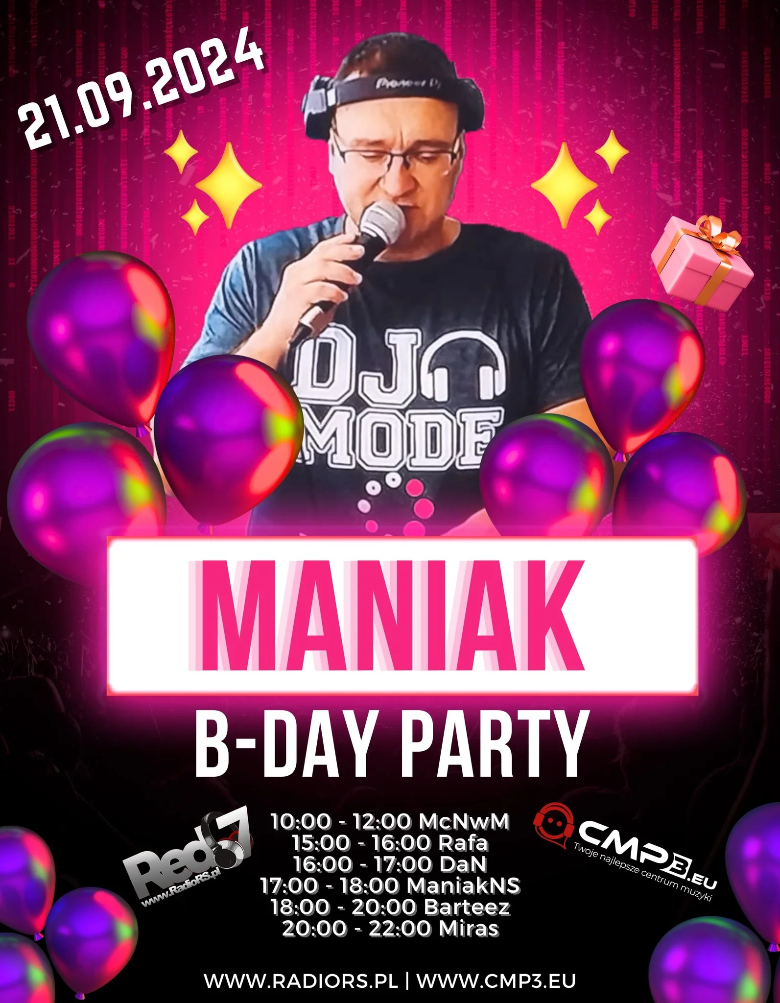 B@rteez - Maniak B-Day Party (21.09.2024r.)